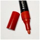 Axent paint marker 2570 червоний 12 штук - зображення 2