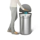 Урна Simplehuman напівкругла сенсорна 45л FPP з карманом для мішків з нержавіючої сталі - зображення 10