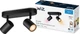 Світильник точковий накладний розумний IMAGEO Spots, 2х5W, 2200-6500K, RGB, Wi-Fi, чорний WiZ 000325124 - зображення 1