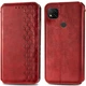 Шкіряний чохол книжка GETMAN Cubic (PU) для Xiaomi Redmi 9C Червоний - зображення 5