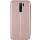 Кожаный чехол-книжка Classy для Xiaomi Redmi 9 Rose Gold Без бренда - изображение 3