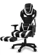 Геймерское компьютерное кресло HUZARO FORCE 7.5 White Mesh Обивка ткань - изображение 4