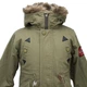 Куртка Парка утеплённая зимняя для мальчика Aixinger Wear 2200 110 см Хаки - изображение 5
