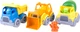 Ігровий набір Green Toys будівельних вантажівок 3 шт CST3-1209 (816409012090) - зображення 2