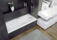 Ванна акрилова Besco Aria Prosafe 140x70, пряма, висота ванни 34 см (WAA-140-PS) - зображення 2