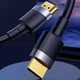 Дата кабель Baseus HDMI Cafule Series 4KHDMI Male To 4KHDMI Male (1m) (CADKLF-E) Черный - изображение 5