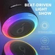 Портативна колонка з подвійною підсвічуванням Anker Soundcore Flare 2 Immersive 360° Sound IPX7 A3165 black - зображення 4