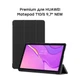 Чехол AIRON Premium для HUAWEI Matepad T10/S 9,7" с защитной пленкой и салфеткой Black - изображение 4