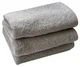 Набор махровых полотенец Ecotton Premium 30х30 см 6 шт Light Gray (ROZ6400069837) - изображение 1