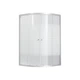 Душова кабіна Lidz Latwa SC90x90.SAT.HIGH.L, скло Linie 4 мм без піддона - зображення 1