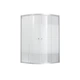 Душова кабіна Lidz Wieza SC80x80.SAT.HIGH.L, скло Linie 4 мм без піддона - зображення 1