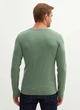 Мужской реглан LC Waikiki с круглым воротом L Оливковый (LCWKnitwear-9006) - изображение 6