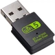 Двохдіапазонний Wi-Fi/Bluetooth адаптер U&P G38 AC600 2.4/5GHz + Bluetooth 4.2 Black (HG-G38-BK) - зображення 2