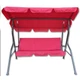 Садовая качеля Ranger Relax Red. 2-х местная. Качеля скамейка Ренжер RA 7714. - изображение 4