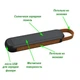 Портативна LED лампа Baseus на сонячній батареї в авто Solar Emergency Car Flashlight - зображення 2