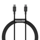 Кабель Baseus Superior Series Fast Charging PD USB-С to USB-С 1m 100W Black (CATYS-B01) - зображення 1