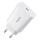 Сетевое зарядное устройство Baseus Speed Mini PD Charger 20W USB-C White (CCFS-SN02) - изображение 1