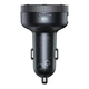 Автомобильное зарядное устройство Baseus Enjoy Bluetooth FM Launcher Dual-USB-A Black (CCLH-01) - изображение 4