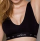 Спортивний топ з широкою гумкою бавовняний Passion PS004 TOP Чорний S (SO4221) - зображення 2