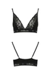 Эластичный топ с кружевом Passion PS001 TOP Черный L (SO4175) - изображение 5