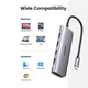 USB-хаб Ugreen USB-C Hub 6-in-1 Multifunctional - изображение 2