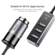 Автомобільний зарядний пристрій Baseus Enjoy Together 4-in-1 Dark grey (CCTON-0G) - изображение 1