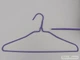 Набор плечики Hanger 43 см металлические проволочные в порошковой покраске 10 шт фиолетового цвета - изображение 2