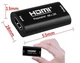 HDMI Repeater 4K / 2K удлинитель кабеля хдми до 40м репитер сигнал (595765815) Черный - изображение 3