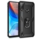 Ударостійкий чохол Shell Ring для Motorola E7 Power / E7i Power Black - изображение 2