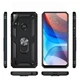 Ударостійкий чохол Shell Ring для Motorola E7 Power / E7i Power Black - изображение 3