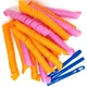 Бигуди Magic Curler "Спираль" длина 85 см, набор 18 шт., крупный локон - изображение 1