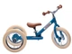 Комплект Трехколесный балансирующий велосипед Trybike синий (TBS-2-BLU-VIN+TBS-100-TKV) (2000065885015) - изображение 1