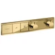 Термостат прихованого монтажу Hansgrohe RainSelect на 2 споживача, Polished Gold Optic (15380990) - изображение 3