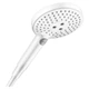 Лійка для душу Hansgrohe Raindance Select S 120 EcoSmart (колір - білий матовий), 3 види струменя (26531700) - зображення 3