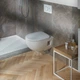 Унитаз подвесной безободковый белый GEBERIT SELNOVA с сиденьем с микролифтом 501.750.00.1 - изображение 4