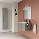 C0073312 (126480+123068) WAVE Тумба 100, sand matt finish + раковина керамічна Trend, білий глянець - изображение 3
