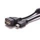 Кабель переходник OTG Alitek Mini USB Male - USB Female (48451) - изображение 2