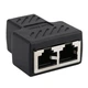 Перехідник конектор розгалужувач для інтернет-кабелю Ethernet LAN RJ45 - 2xRJ45 (58457) - зображення 2