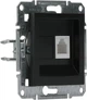 Телефонная розетка Schneider Electric Asfora RJ11 4 контакта Антрацит (EPH4100171) - изображение 2