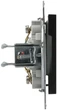 Телефонная розетка Schneider Electric Asfora RJ11 4 контакта Антрацит (EPH4100171) - изображение 3
