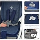 Прогулочная коляска El Camino Zeta ME 1011L Deep Blue - изображение 6