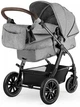 Коляска-трансформер 3в1 Kinderkraft Moov Gray Melange - изображение 2