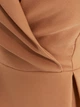 Платье короткое женское Trendyol TWOAW22EL0305 36 Camel (8683044015234) - изображение 4
