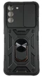 Чехол New Armor c кольцом-подставкой на Samsung Galaxy S21 черный - изображение 1