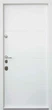 Вхідні двері Qdoors Авангард Горизонт AL білий Ліве відкривання (220081) - зображення 2