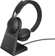 Słuchawki Jabra Evolve2 65 USB-A UC Stereo with Charging Stand Black (26599-989-989) - obraz 1