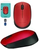 Мышь беспроводная Logitech M171 (910-004641) Red/Black USB - изображение 4