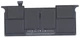 Аккумулятор для ноутбука Apple A1495 MacBook Air 11" A1465 (2013) 7.6V Black 5100mAh Original PRC - изображение 1