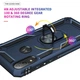 Чехол Shield для Motorola Moto E7i / E7 Power / E7i Power противоударный Бампер с подставкой Dark-Blue - изображение 3