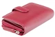Красный кожаный женский Visconti HT33 RED Madame c RFID - изображение 3